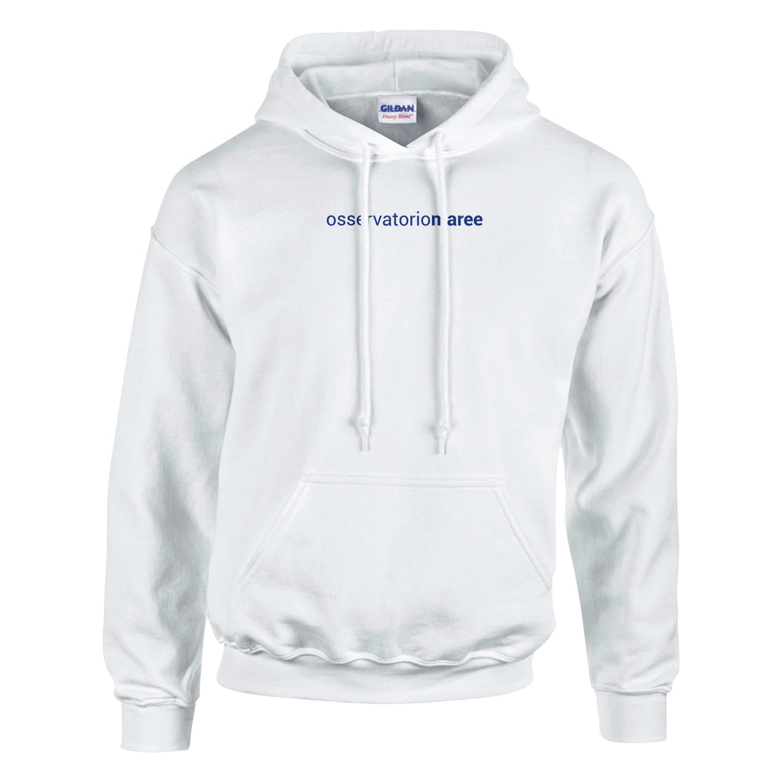 White Pullover Hoodie